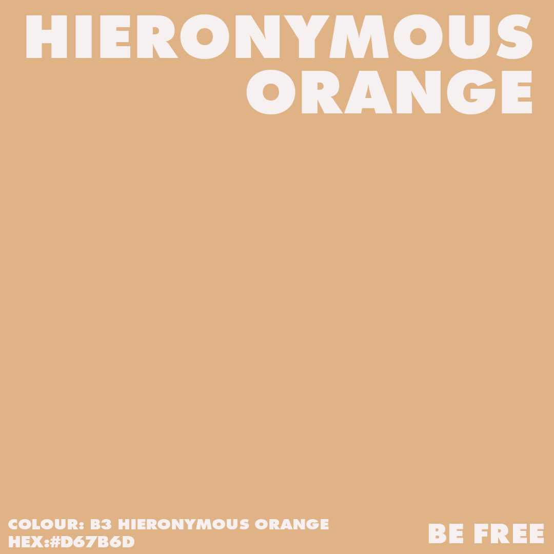 B3 HIERONYMOUS ORANGE