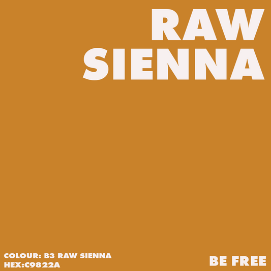 Artist Acrylic Matt Paint BE3 RAW SIENNA