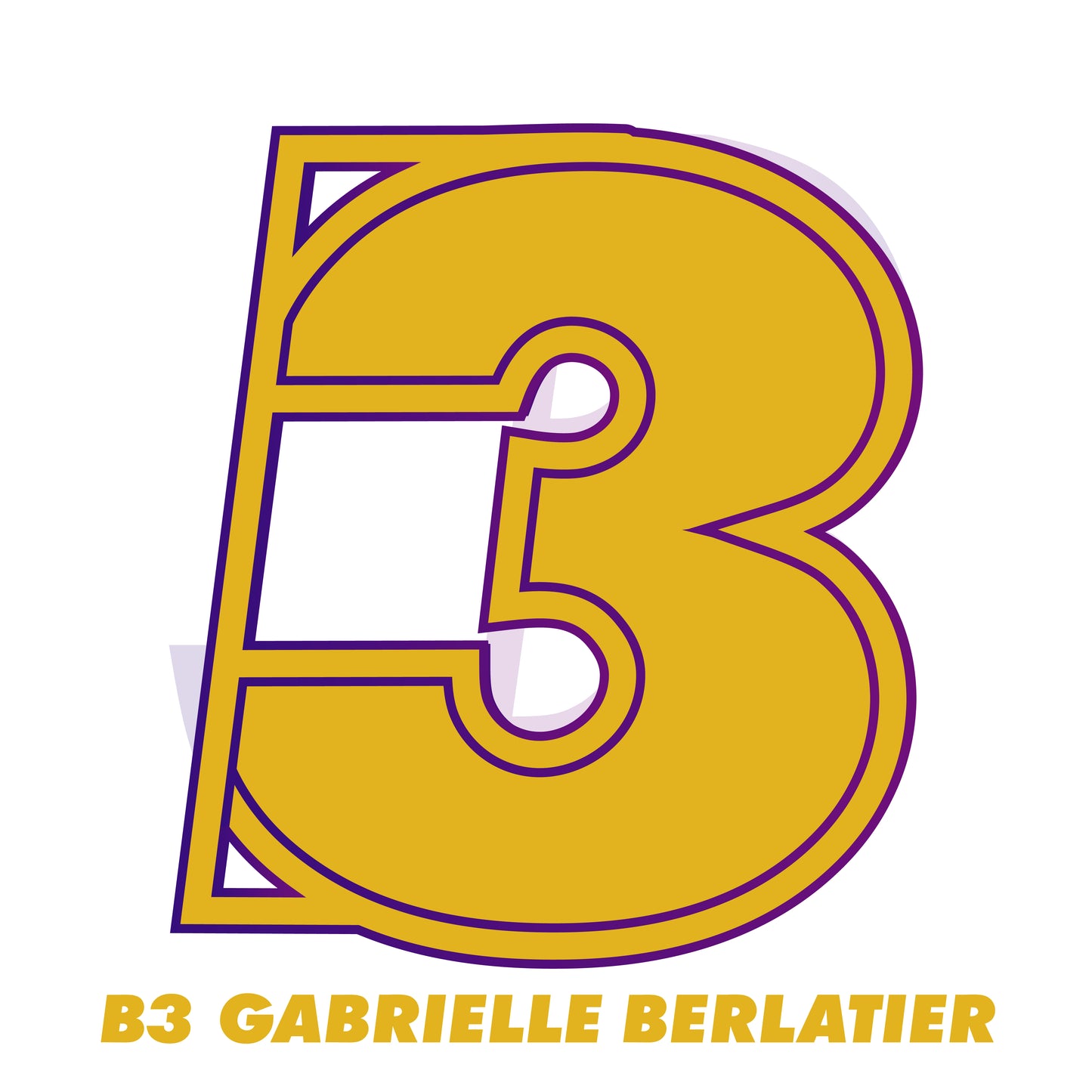 Artist Acrylic Matt Paint BE3 GABRIELLE BERLATIER