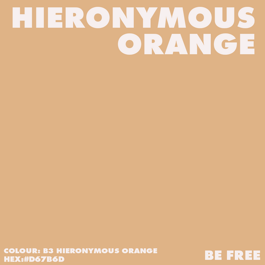 B3 HIERONYMOUS ORANGE