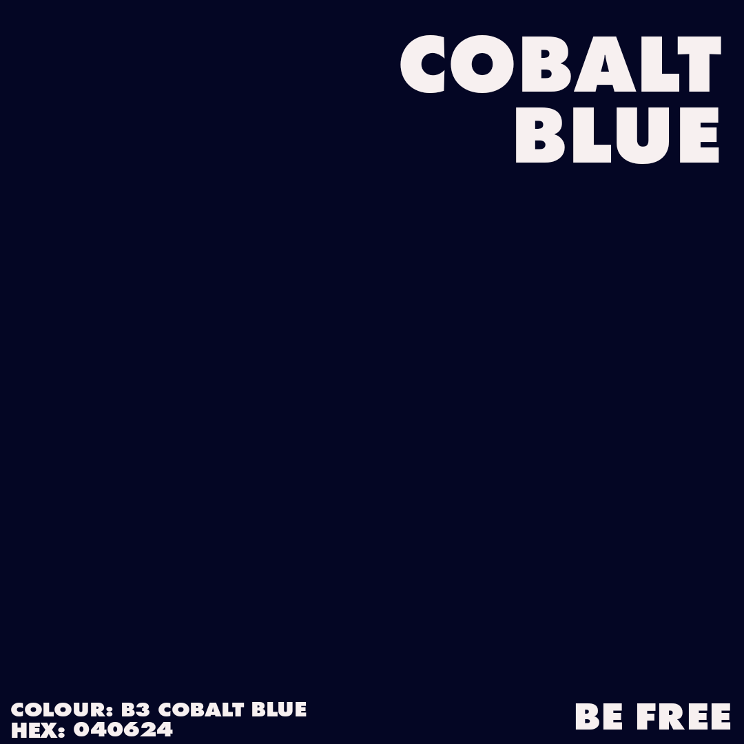 B3 COBALT BLUE