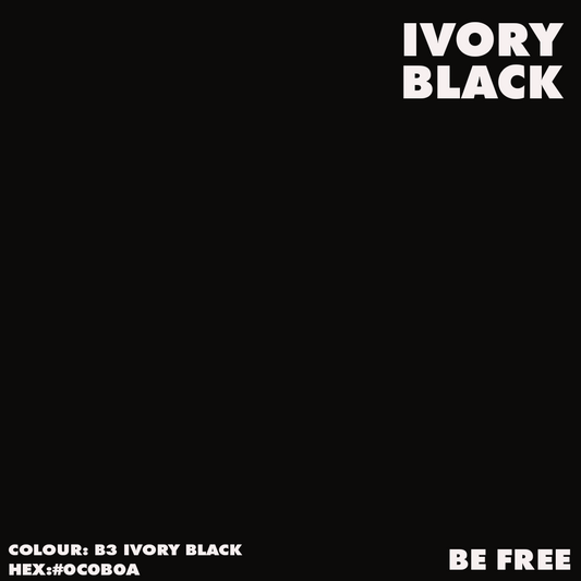 B3 IVORY BLACK