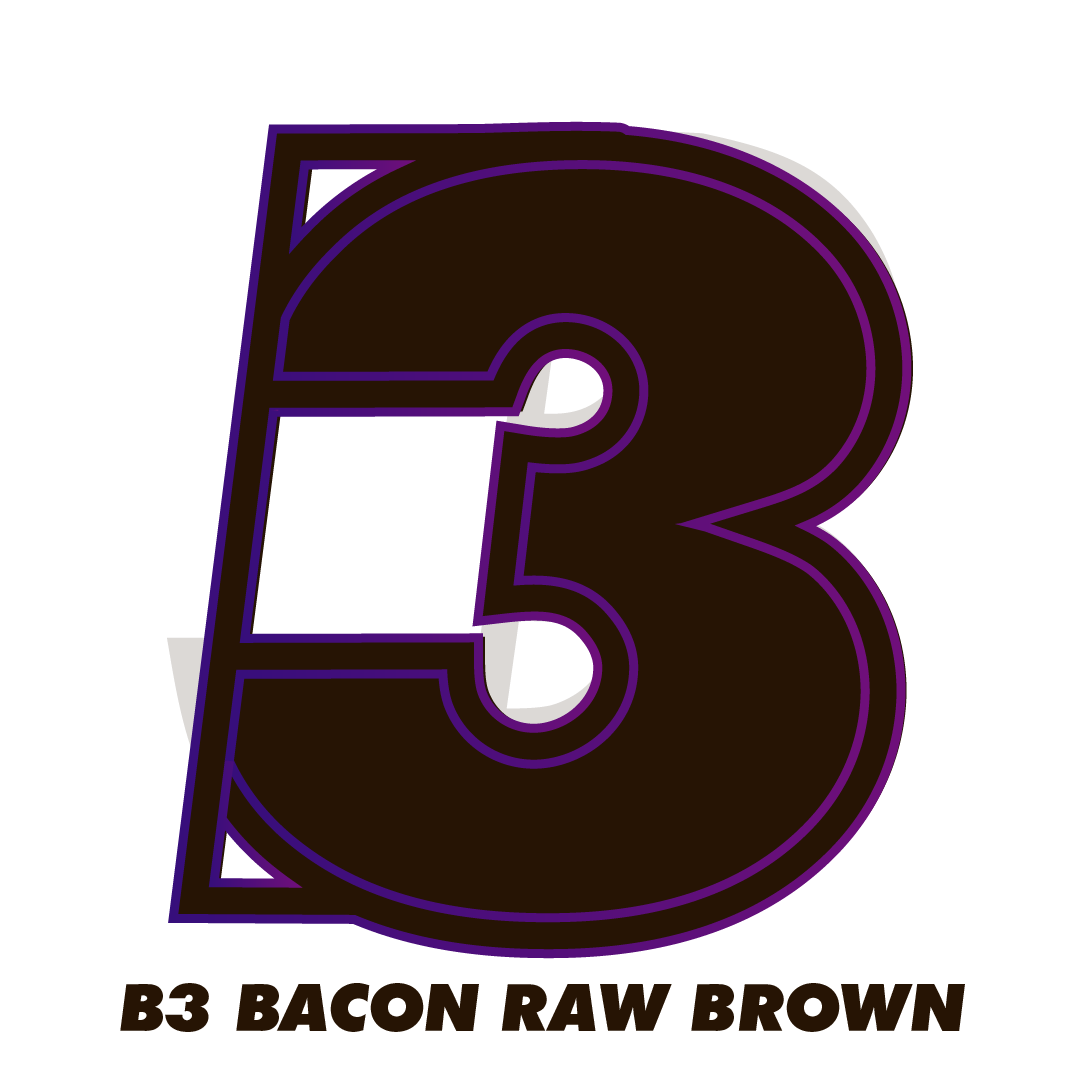 B3 BACON RAW BROWN